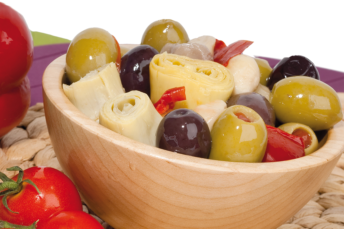 Antipasto quattro prodotti