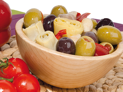 Antipasto quattro prodotti