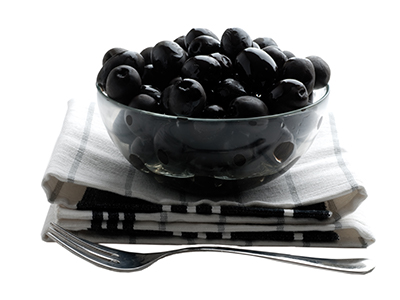 Olive nere intere