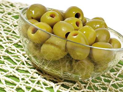 Olive verdi denocciolate