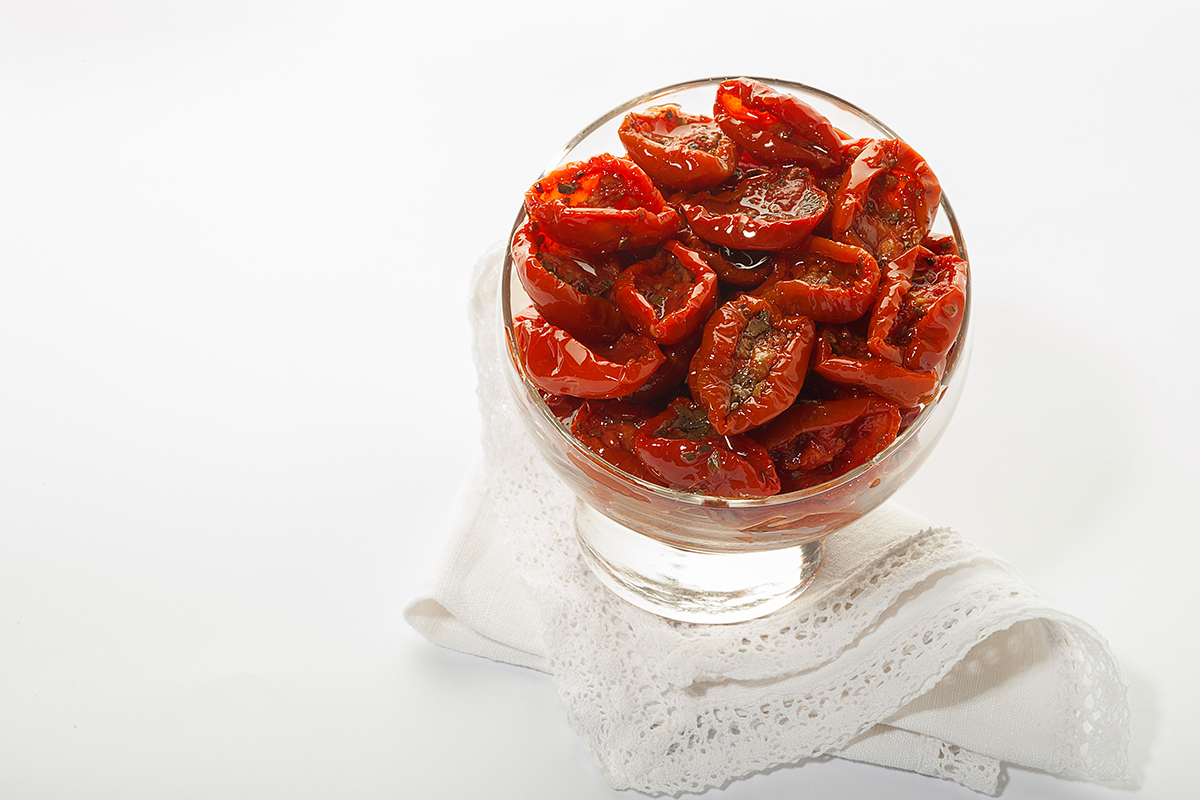 Semi dried cherry tomatoes